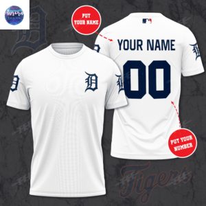 Personalized 2025 Detroit Tigers 3D T-Shirt