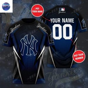 Personalized 2025 New York Yankees 3D T-Shirt