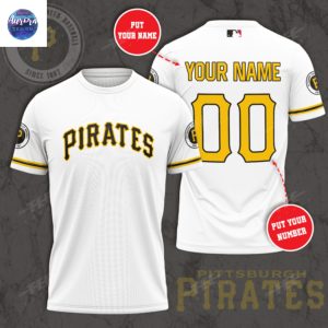Personalized 2025 Pittsburgh Pirates 3D T-Shirt