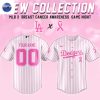 Personalized New York Yankees Breast Cancer Awareness Baseball Jersey