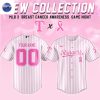 Personalized New York Yankees Breast Cancer Awareness Baseball Jersey