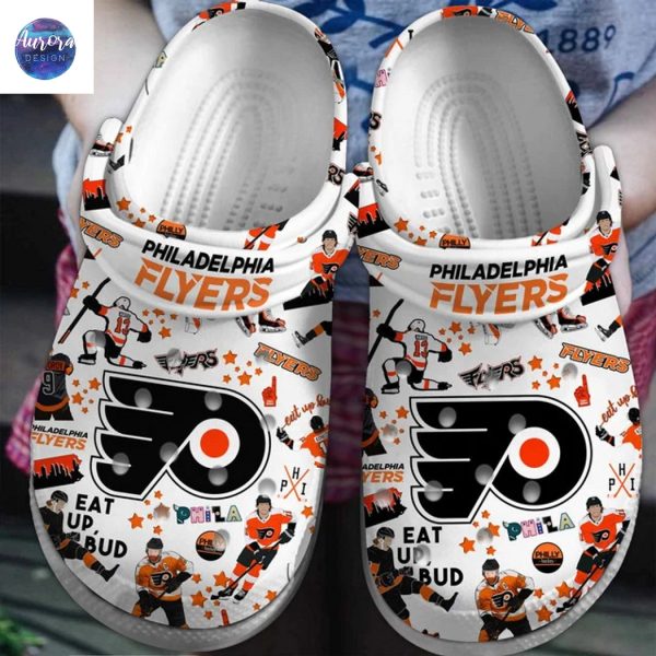 Philadelphia Flyers Nhl Sport Crocs
