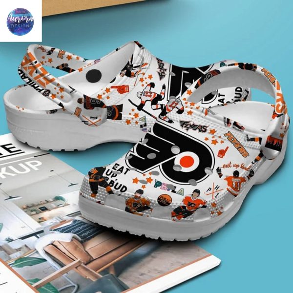 Philadelphia Flyers Nhl Sport Crocs